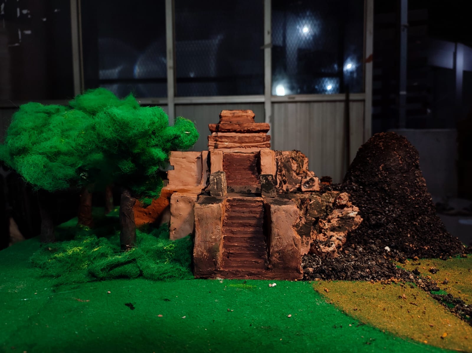 Diorama Candi Muaro Jambi